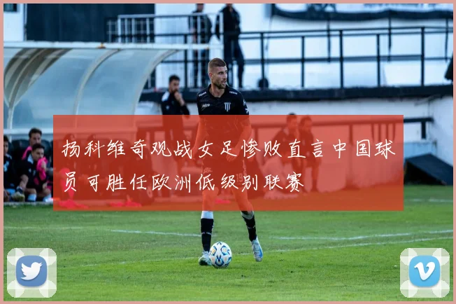 扬科维奇观战女足惨败直言中国球员可胜任欧洲低级别联赛